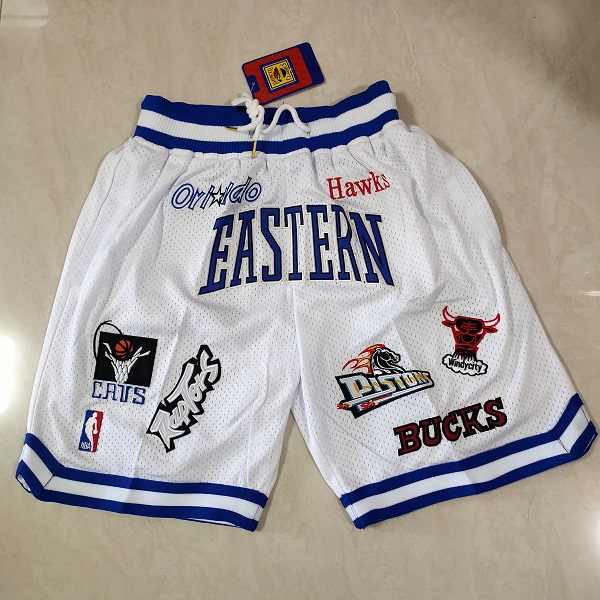 Men NBA 2021 All star White Shorts